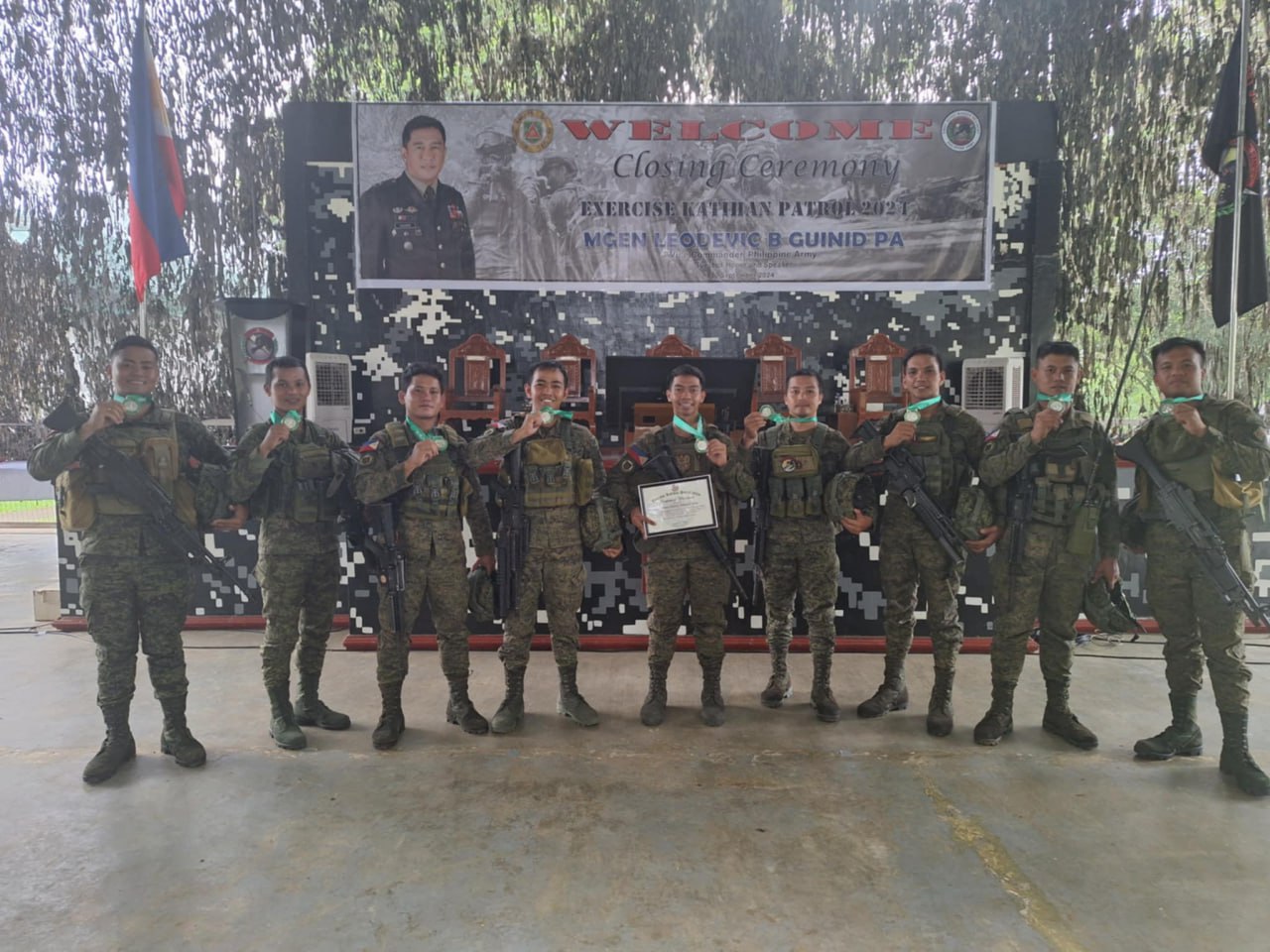 2ID earns second spot in Army’s inagurial Katihan Patrol tourney